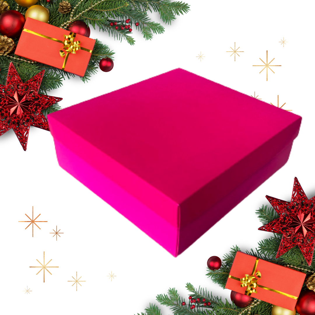 Caixa Presente Rosa - Magic Box